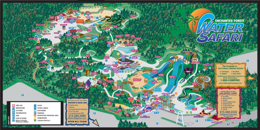 Map 2012a - Enchanted Forest Water Safari