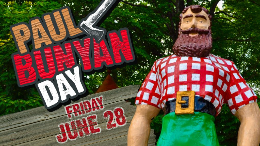 Water Safari Celebrates National Paul Bunyan Day on June 28th