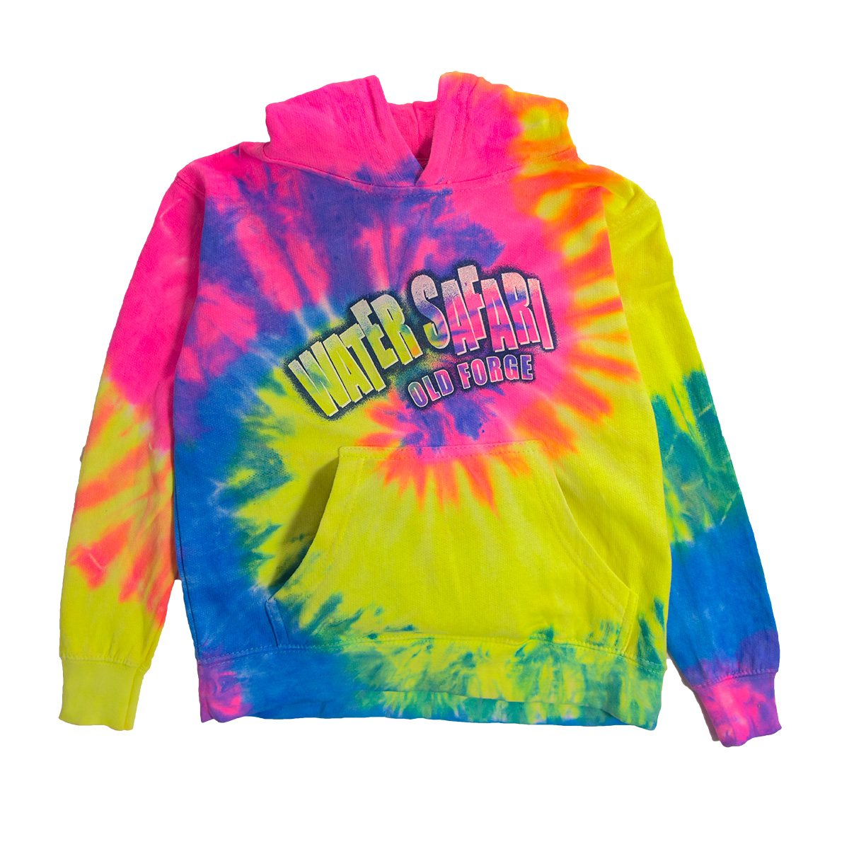 100 cotton tie dye hoodie