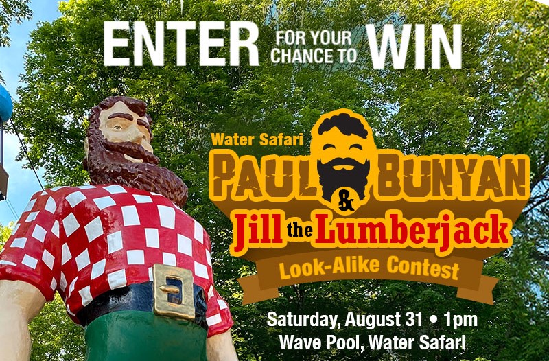 Paul Bunyan Look a Like Contest at Water Safari